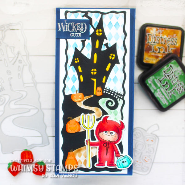 **NEW Wicked Cute Outline Die Set - Whimsy Stamps