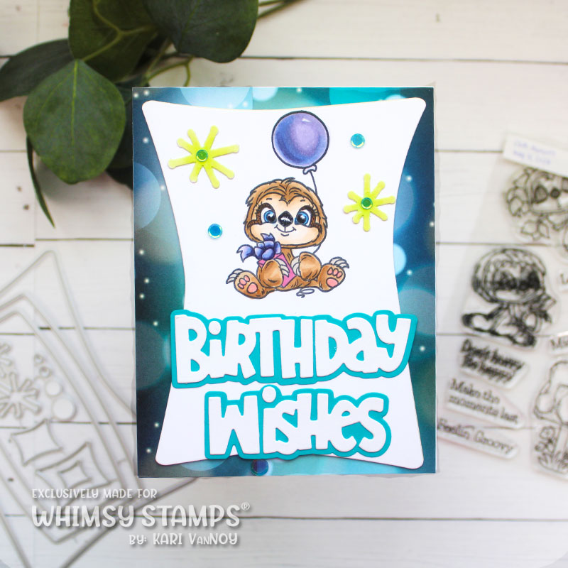 **NEW Retro Mod Die Set - Whimsy Stamps