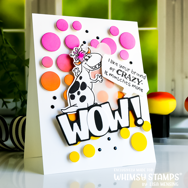 **NEW Monster Cuties Clear Stamps - Whimsy Stamps