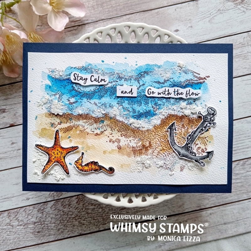 **NEW Salt Life Clear Stamps - Whimsy Stamps