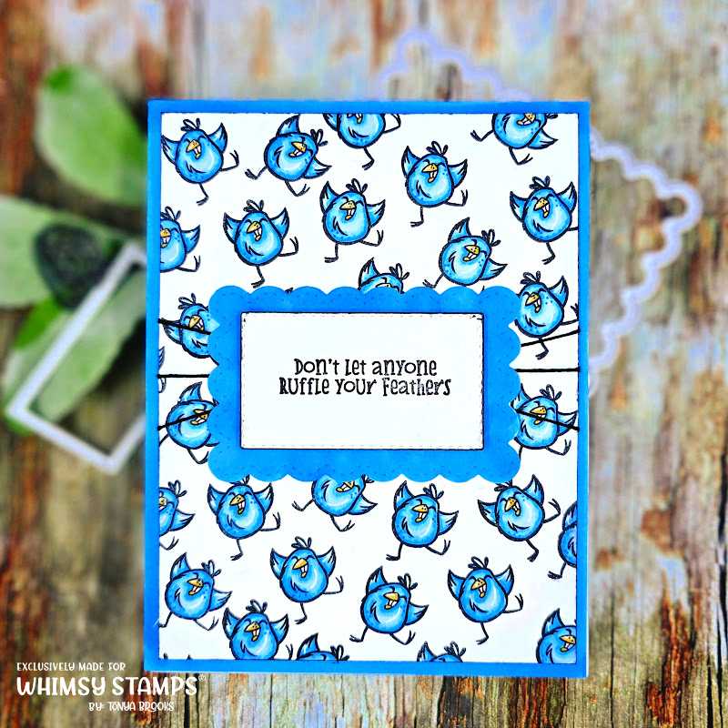 **NEW Mix and Match Scallop Rectangles Die Set - Whimsy Stamps