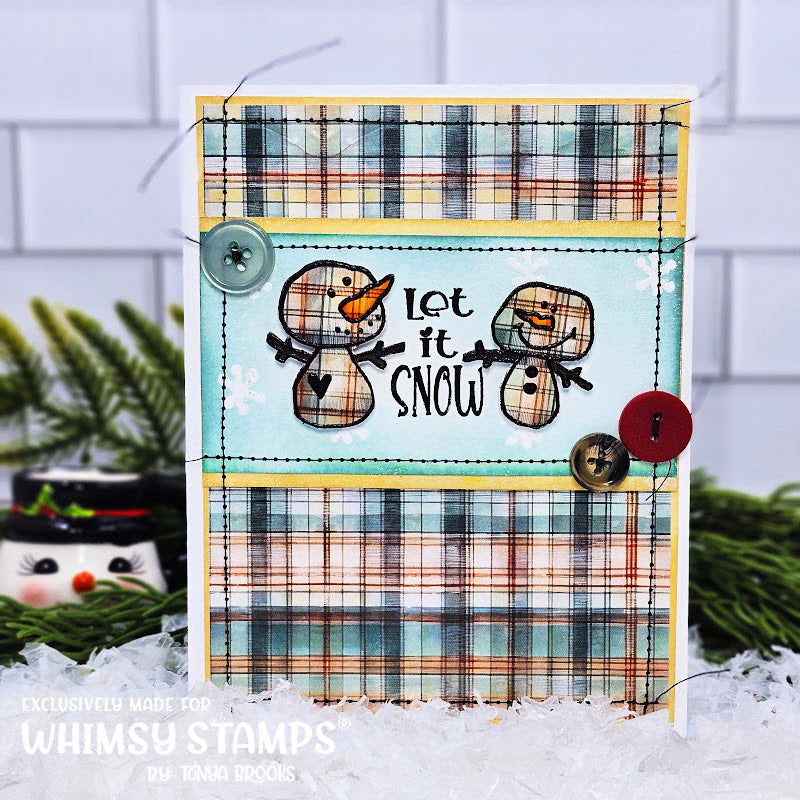 **NEW Snowman Smiles Clear Stamps