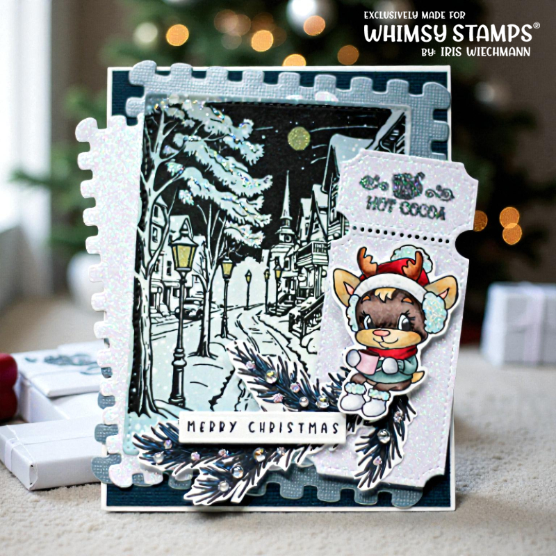 *NEW Dickens Backgrounds Clear Stamps - Whimsy Stamps