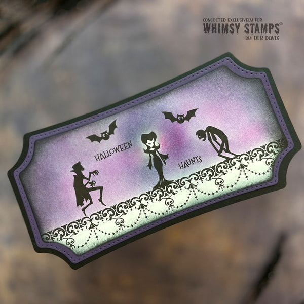 **NEW Handmade Monsters Clear Stamps - Whimsy Stamps