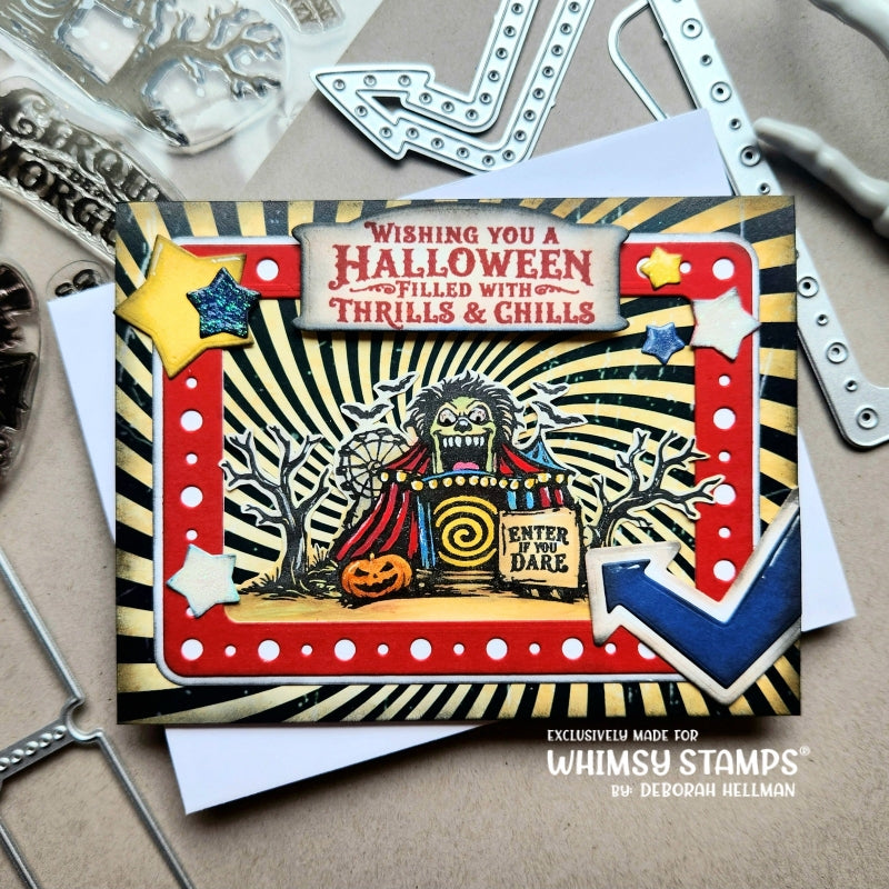 Creepy Carnival Funhouse Clear Stamps