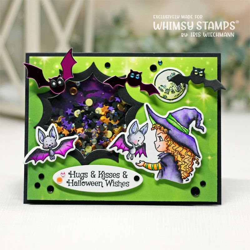 **NEW Halloween Night Clear Stamps - Whimsy Stamps