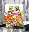 *NEW Beach Babes Clear Stamps - Whimsy Stamps