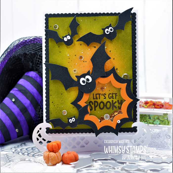 **NEW Batty Die Set - Whimsy Stamps