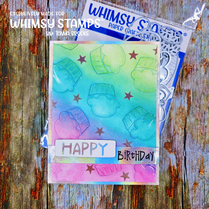 **NEW Cupcake Die Set - Whimsy Stamps