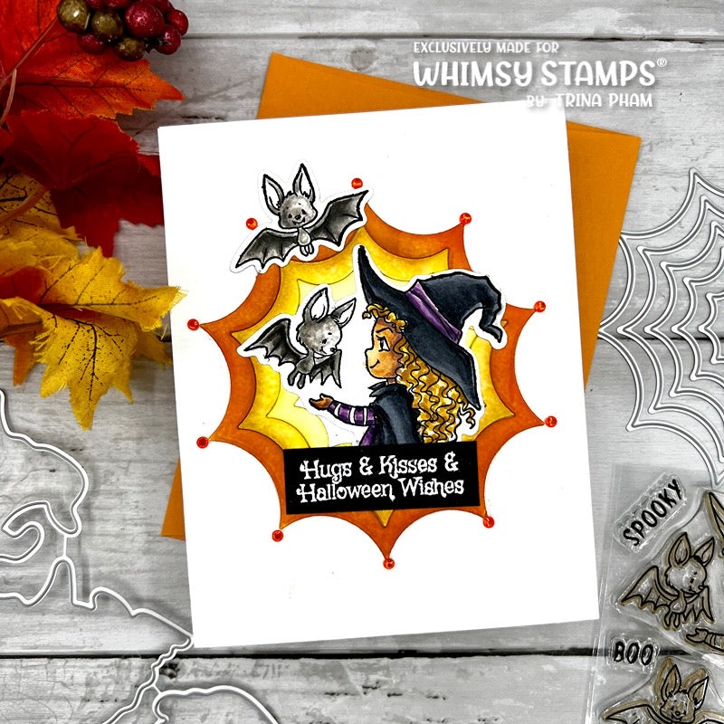 **NEW Halloween Night Outlines Die Set - Whimsy Stamps