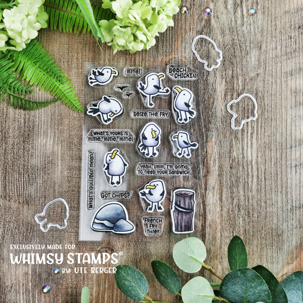 **NEW Gullibles Clear Stamps - Whimsy Stamps