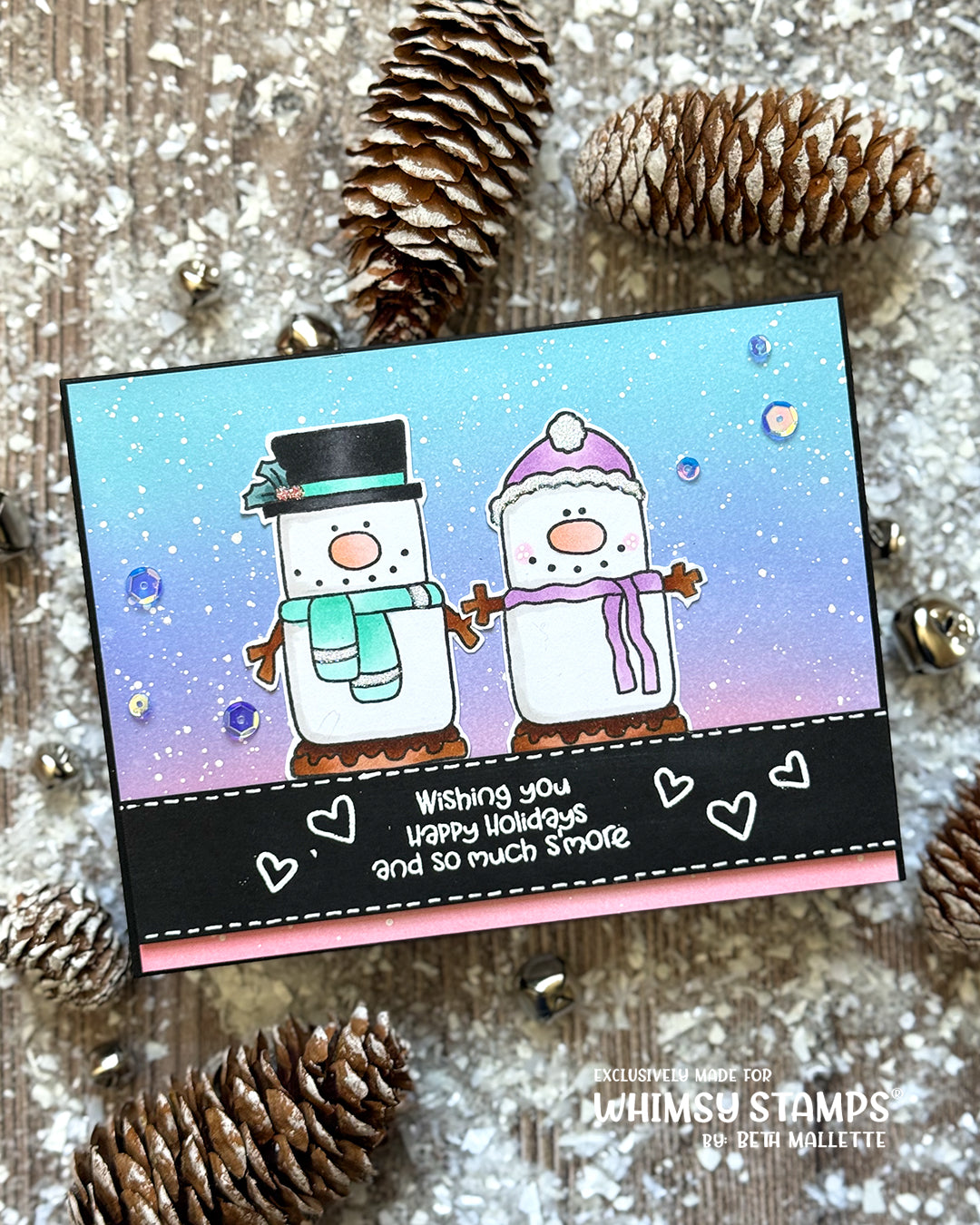 *NEW S'mores Clear Stamps - Whimsy Stamps