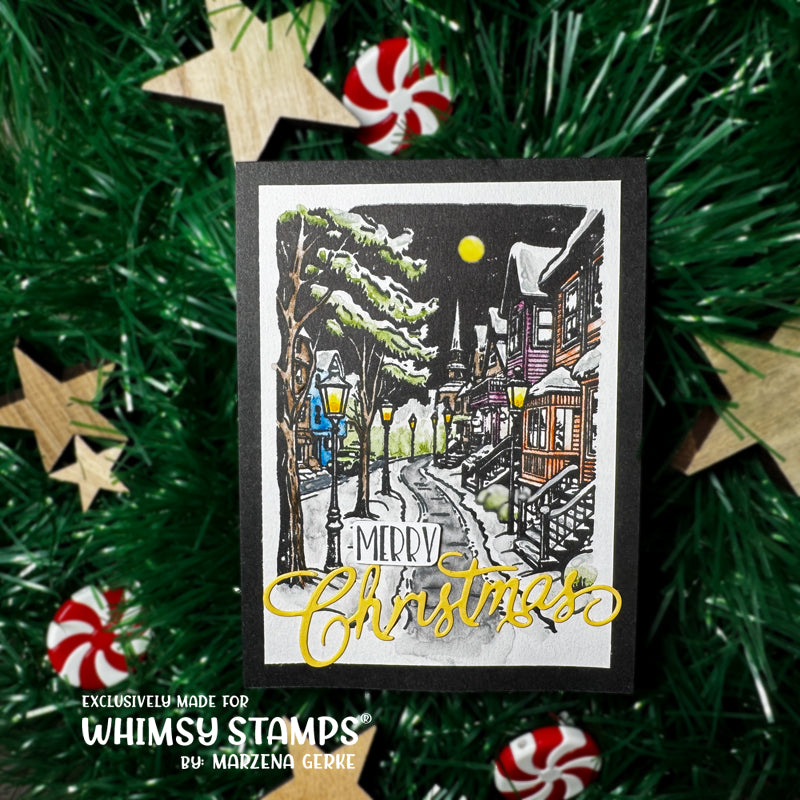 *NEW Dickens Backgrounds Clear Stamps - Whimsy Stamps
