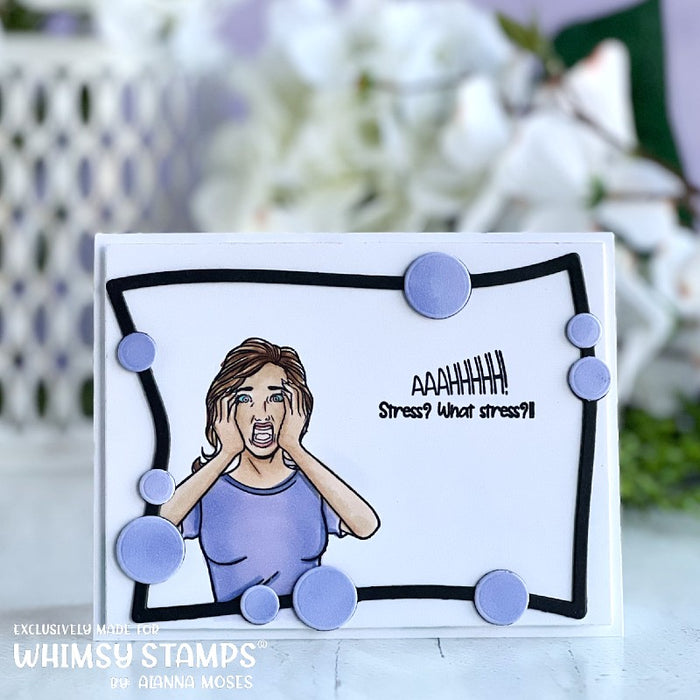 **NEW Meme Make It Stop! Clear Stamps - Whimsy Stamps