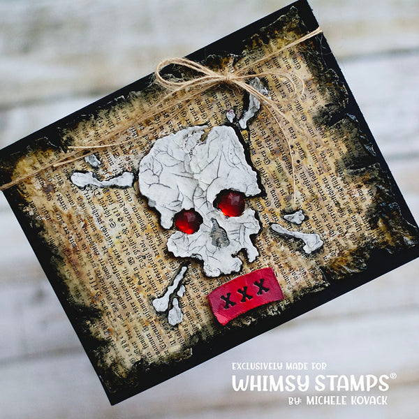 **NEW Treasure Map Die Set - Whimsy Stamps
