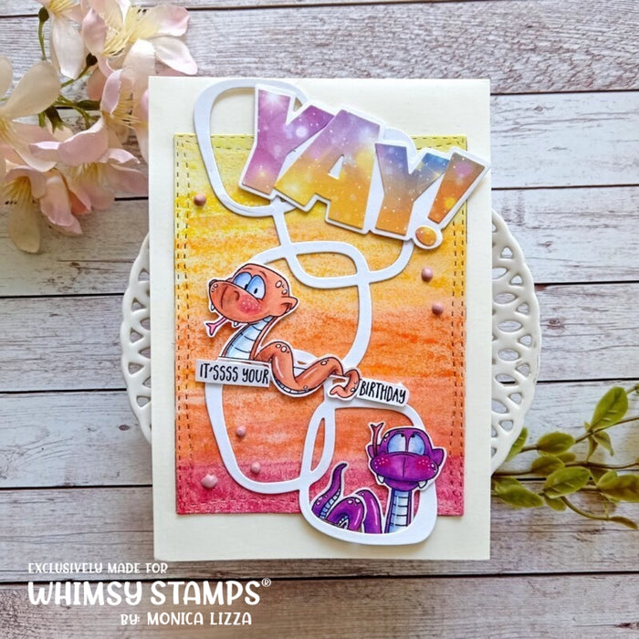 **NEW Sassy Snakes Clear Stamps