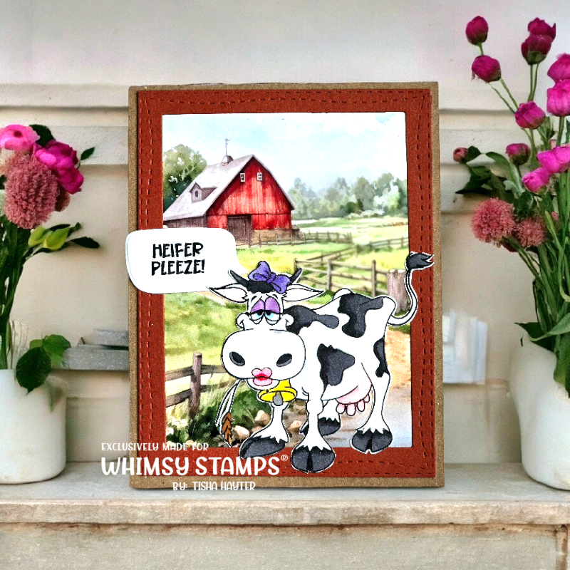 **NEW 6x6 Paper Pack - Country Farm - Whimsy Stamps