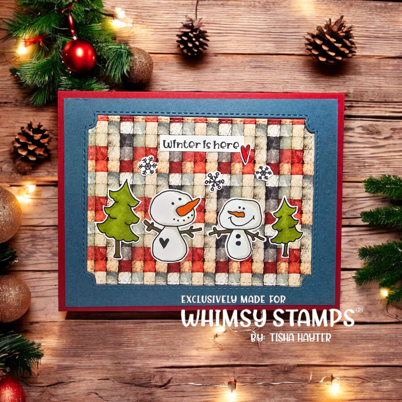 **NEW Snowman Smiles Clear Stamps