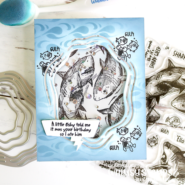 **NEW Ripples Die Set - Whimsy Stamps
