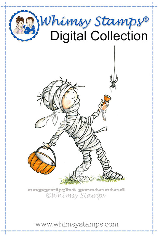 A Fright - Digital Stamp