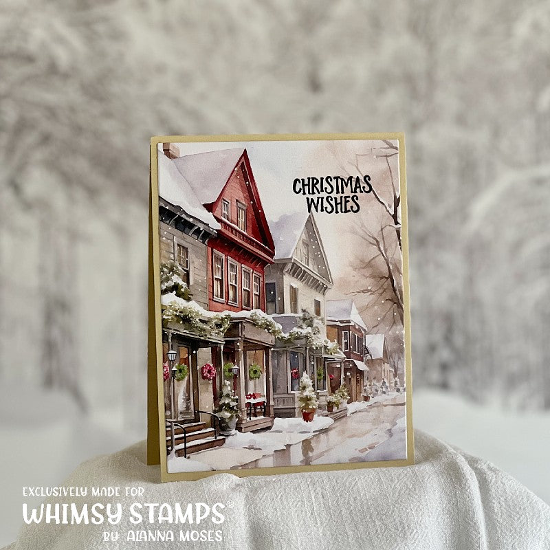 **NEW 6x6 Paper Pack - Dickens - Whimsy Stamps