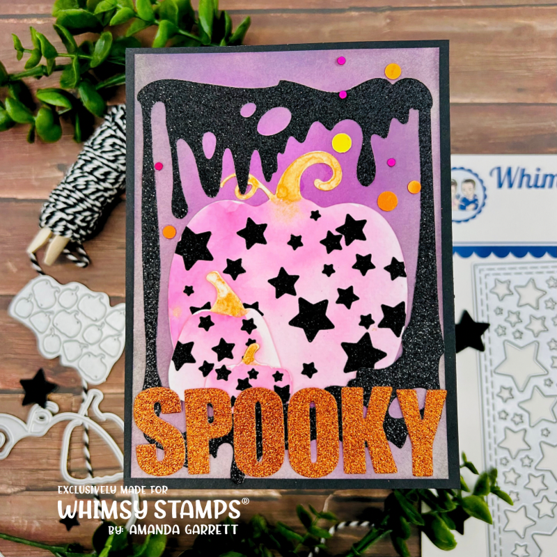 Build-a-Pumpkin Patch Die Set - Whimsy Stamps