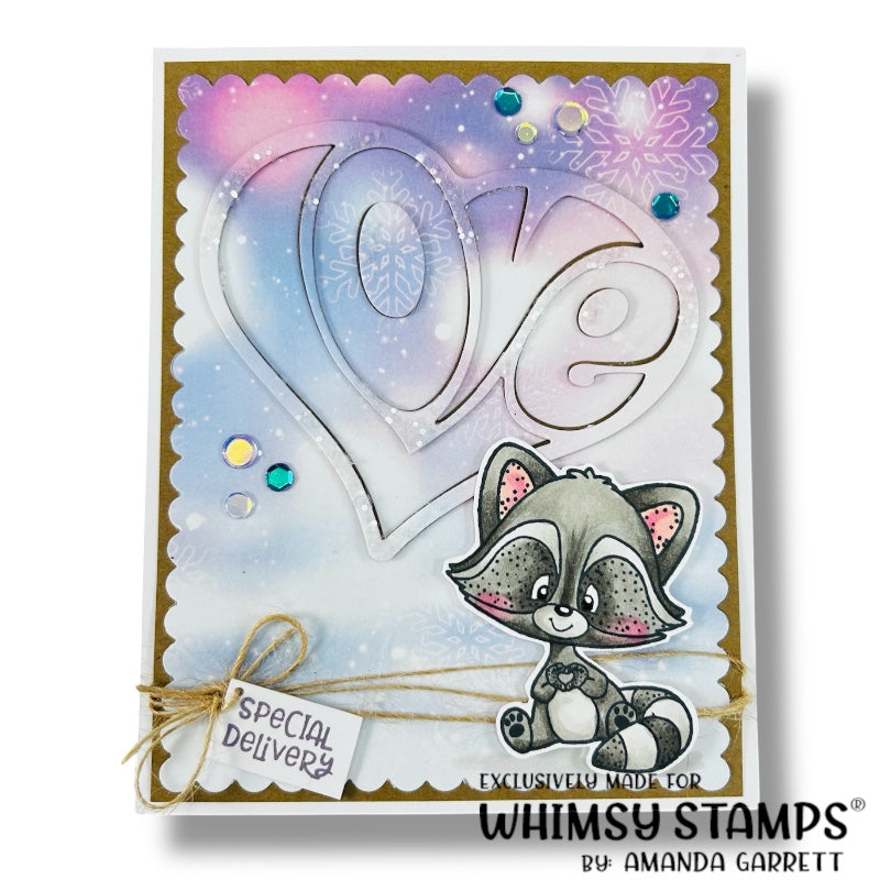 Love Heart Die - Whimsy Stamps