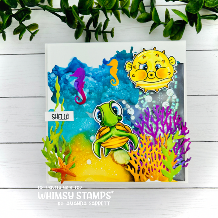Under the Sea Clear Stamps - Whimsy Stamps