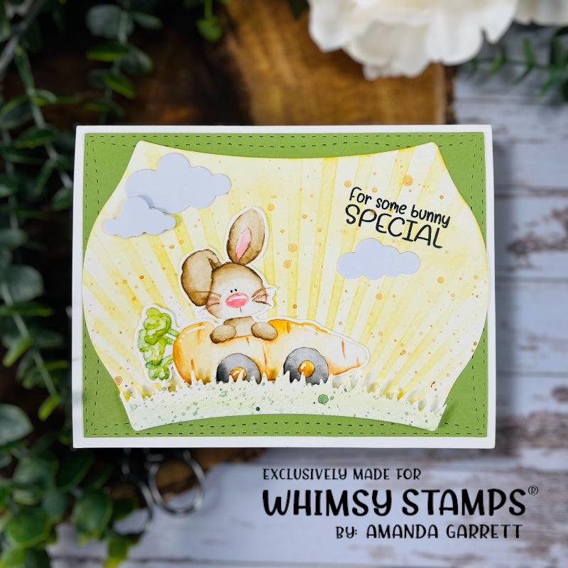 Hoppy Thoughts Clear Stamps - Whimsy Stamps