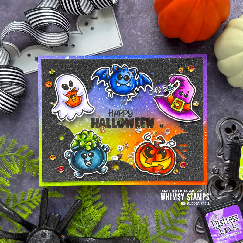 Spooky Season Icons Clear Stamps - Whimsy Stamps