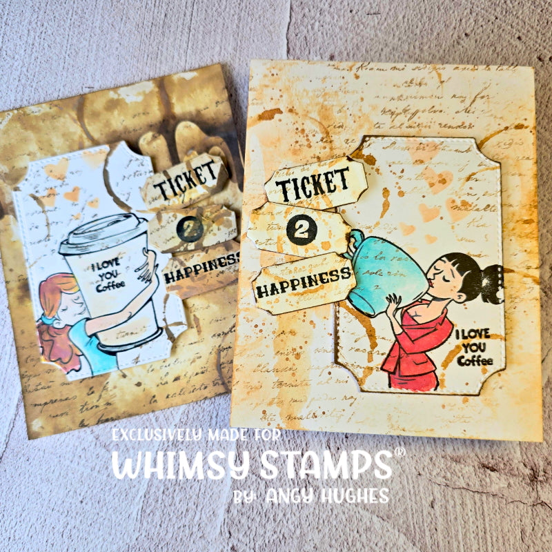 Ticket to Celebrate Clear Stamps