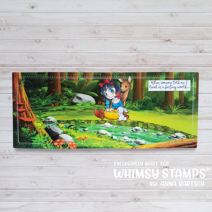 Snow White - Digital Stamp - Whimsy Stamps