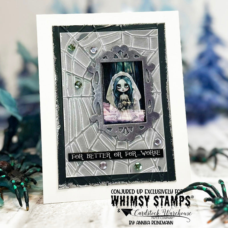 Quick Card Fronts - The Brides - Whimsy Stamps