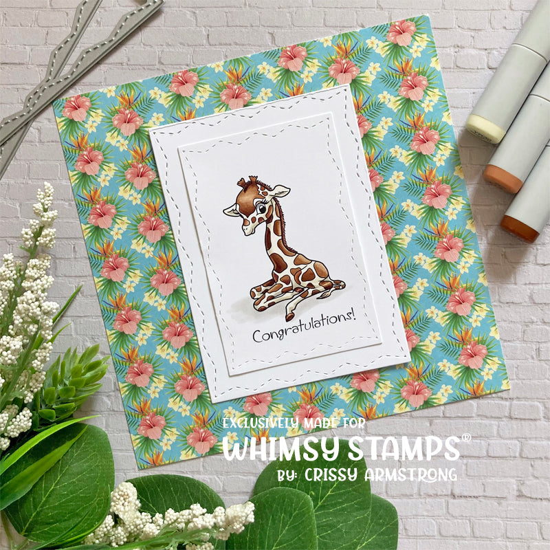 **NEW Critter Babies Clear Stamps - Whimsy Stamps