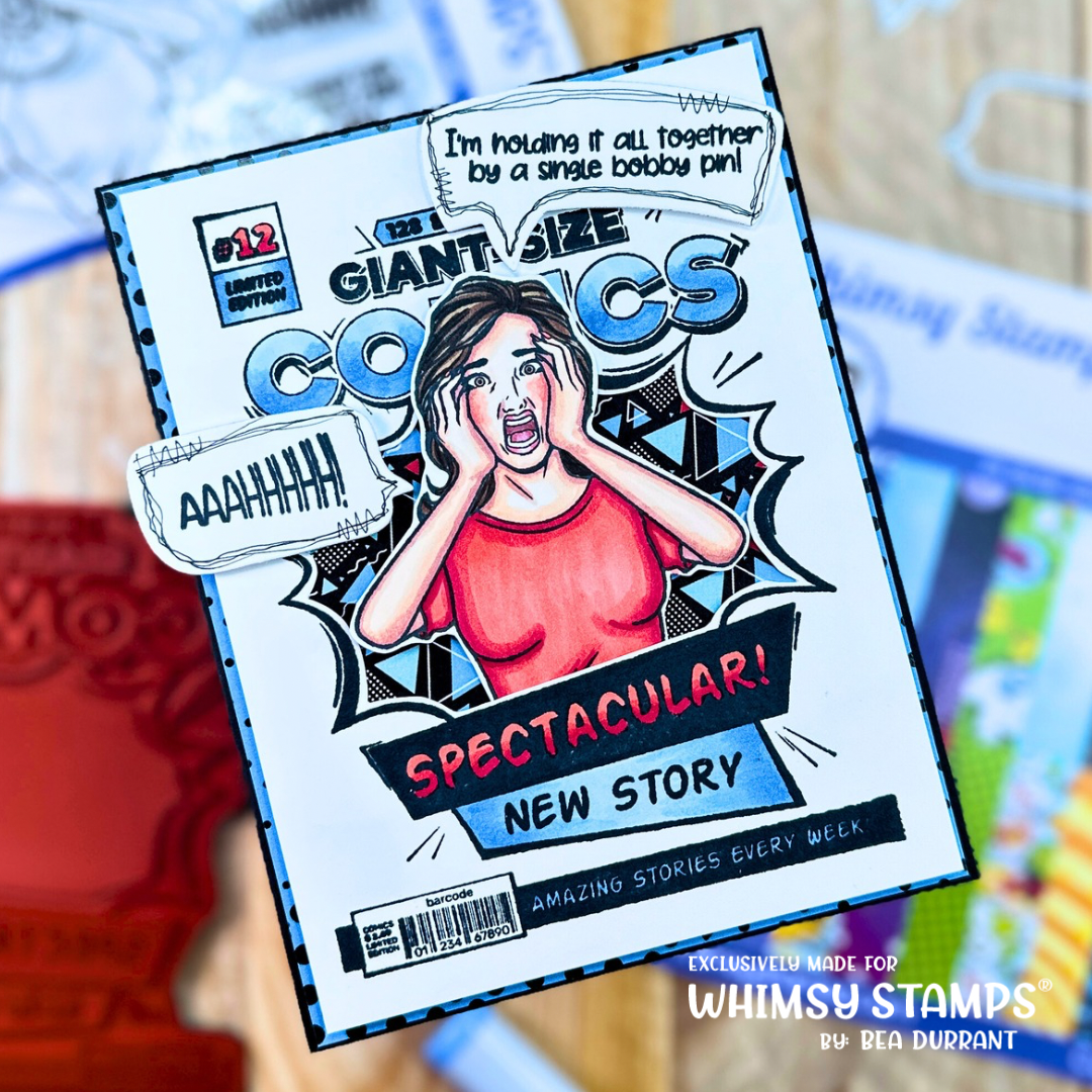 Meme Make It Stop! Clear Stamps - Whimsy Stamps