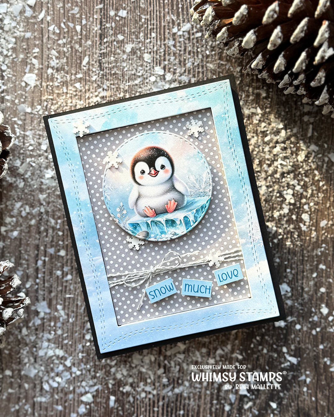 *NEW Quick Card Fronts - Chilly Penguins