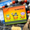 Candy Corn Dress Up - NoFuss Masks - Whimsy Stamps