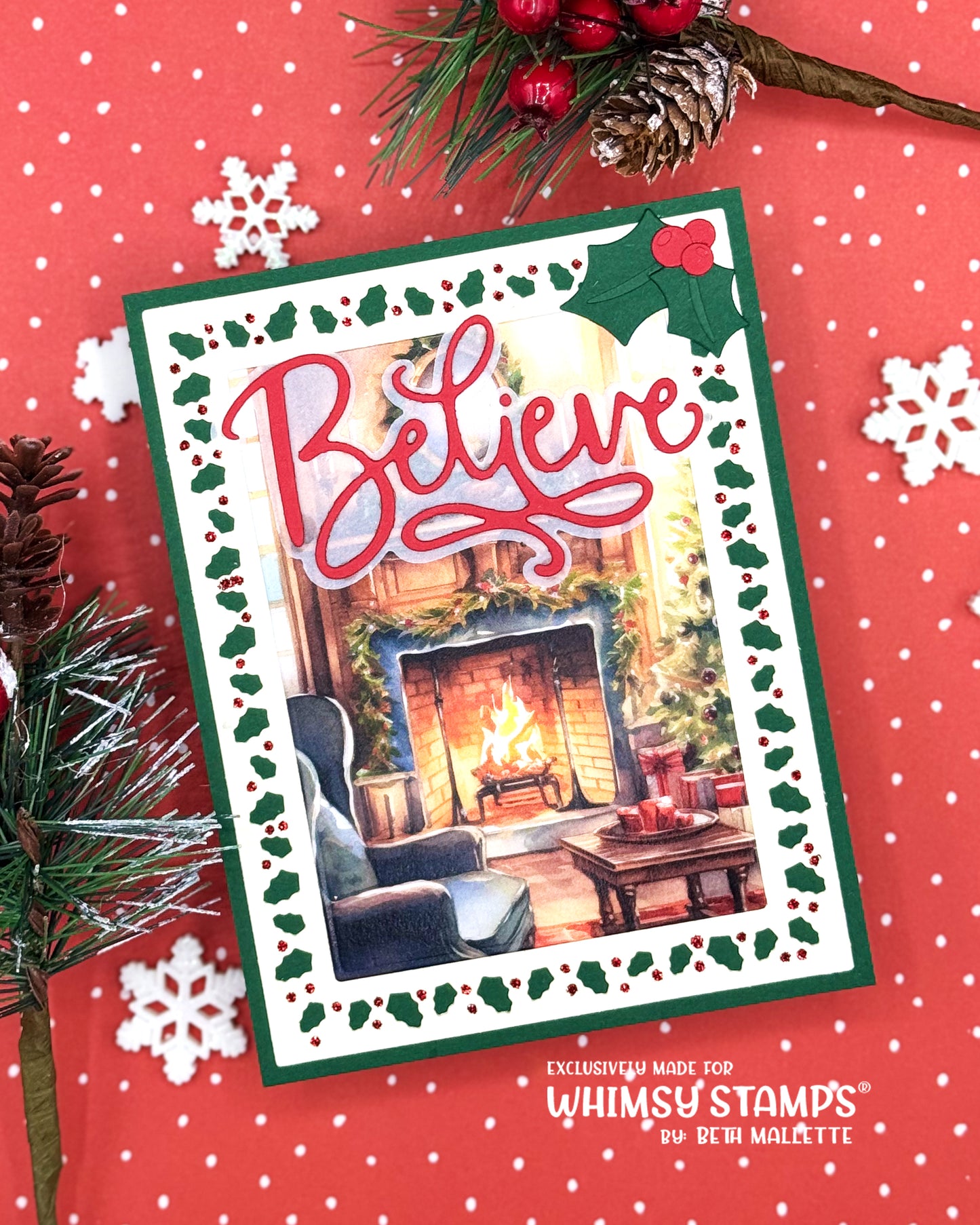 6x6 Paper Pack - Cozy Hearth - Whimsy Stamps