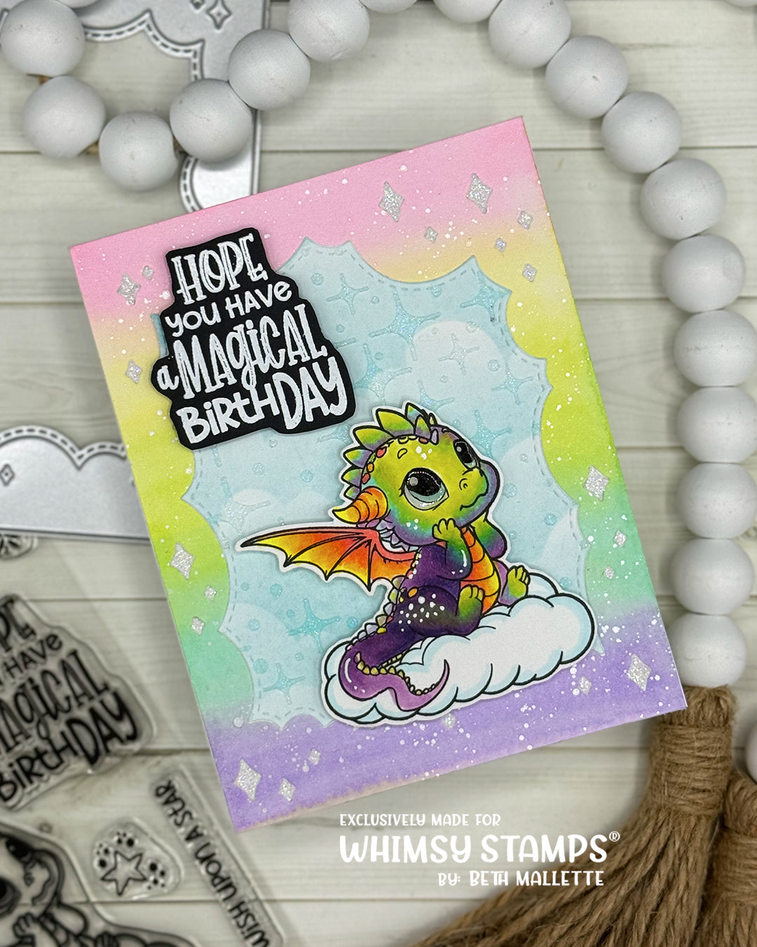 *NEW Dragon Dreams Clear Stamps - Whimsy Stamps