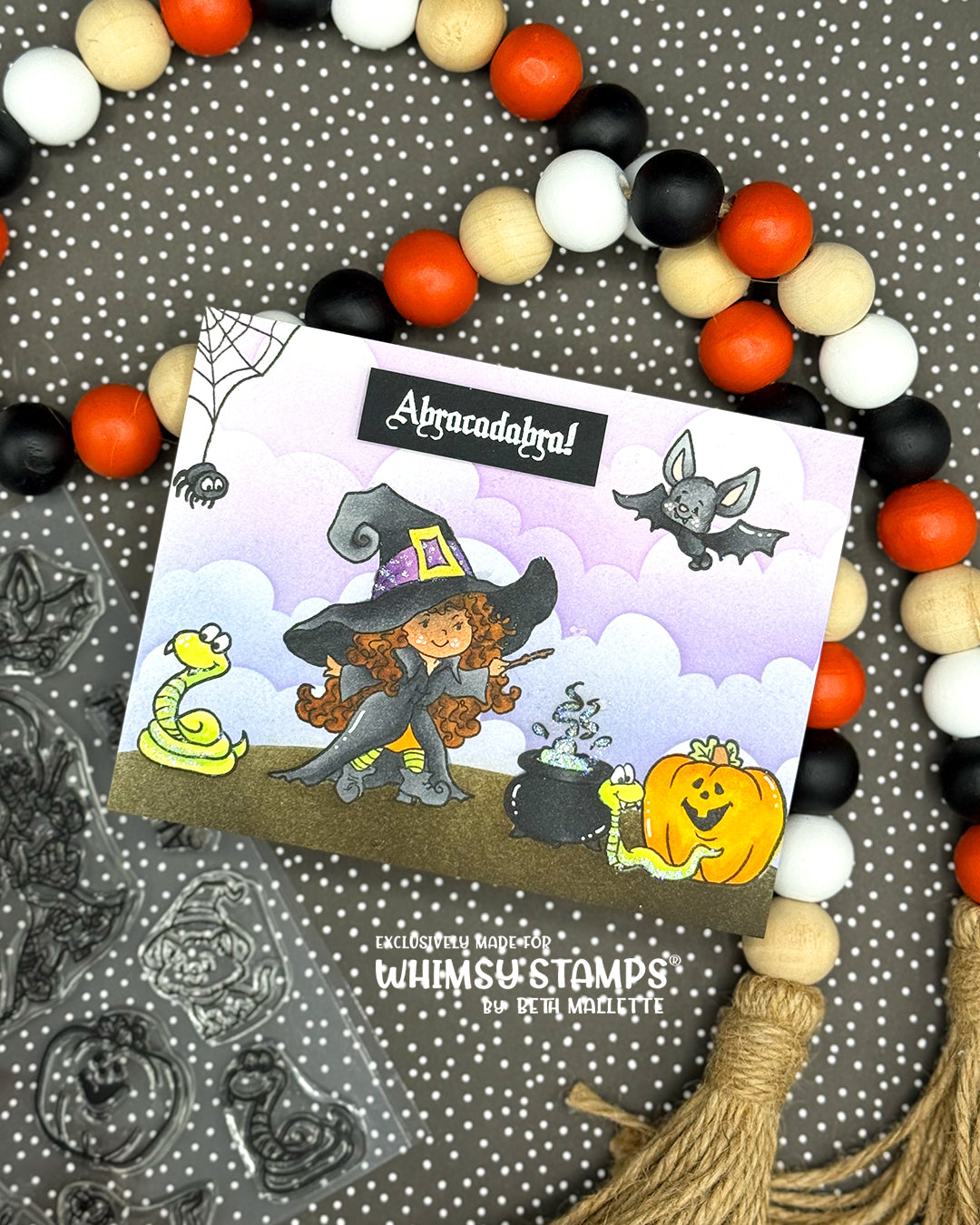 *NEW Halloween Tricks Clear Stamps - Whimsy Stamps