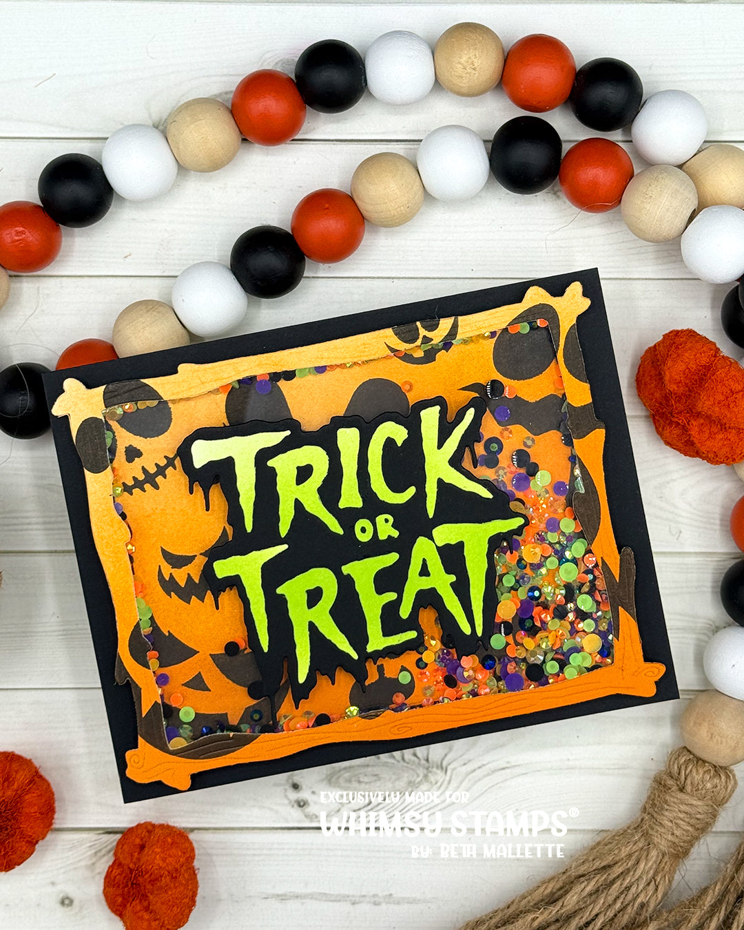 *NEW Trick or Treat Die Set - Whimsy Stamps