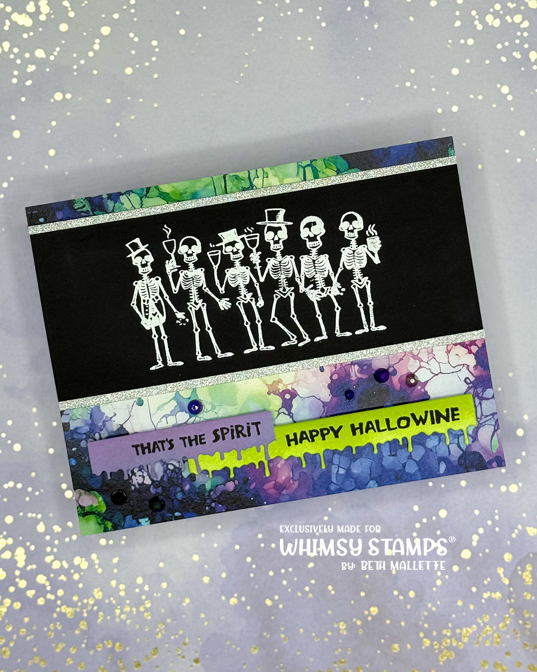 *NEW 6x6 Paper Pack - Gothic Glow - Whimsy Stamps