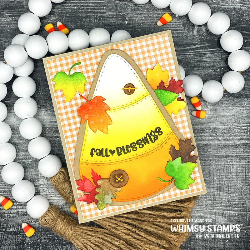 Primitive Candy Corn Die Set