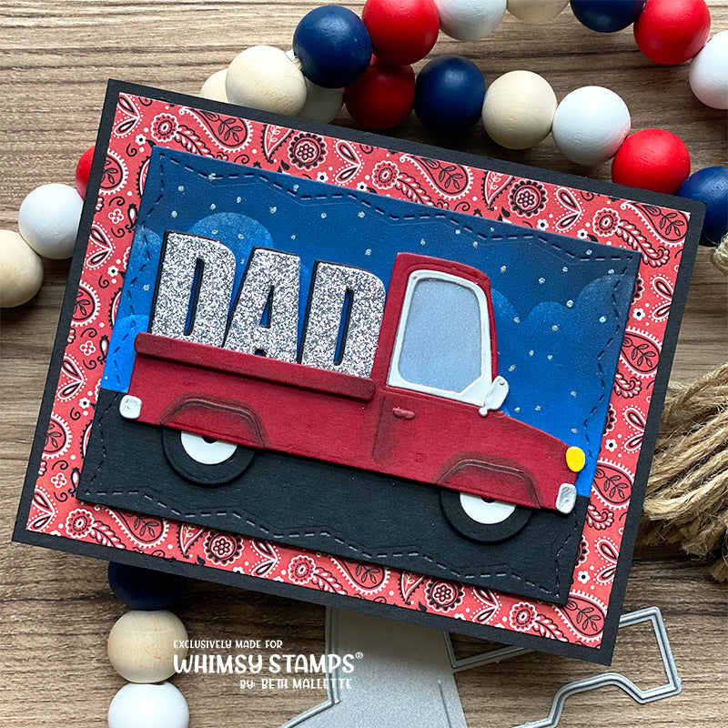 Truck Die Set - Whimsy Stamps