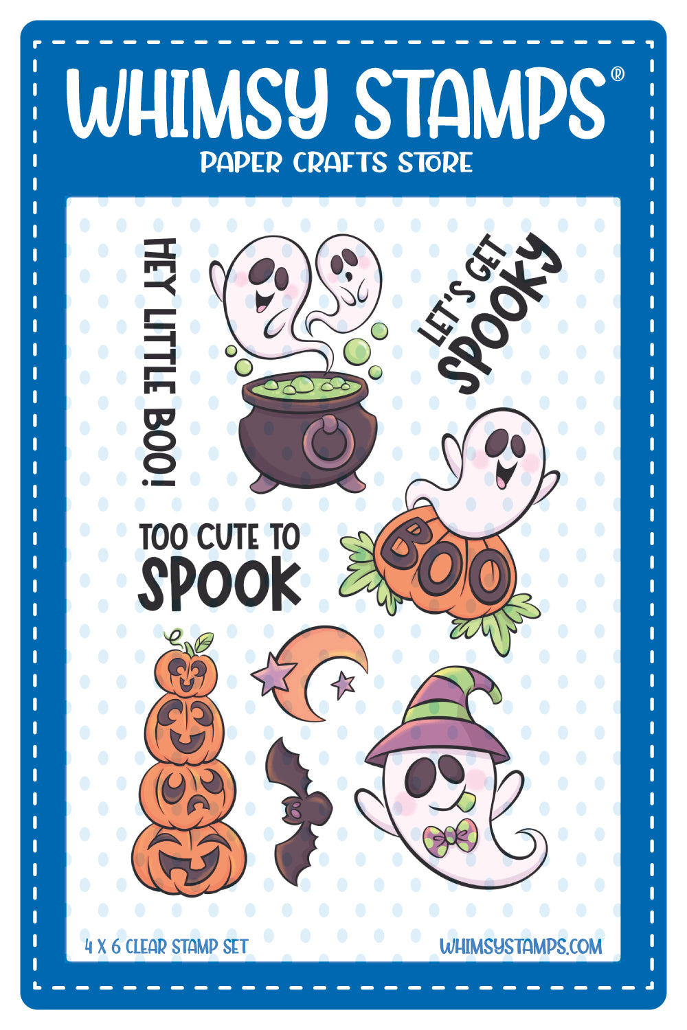 Boo Ghosts Clear Stamps Boo Ghosts Clear Stamps
