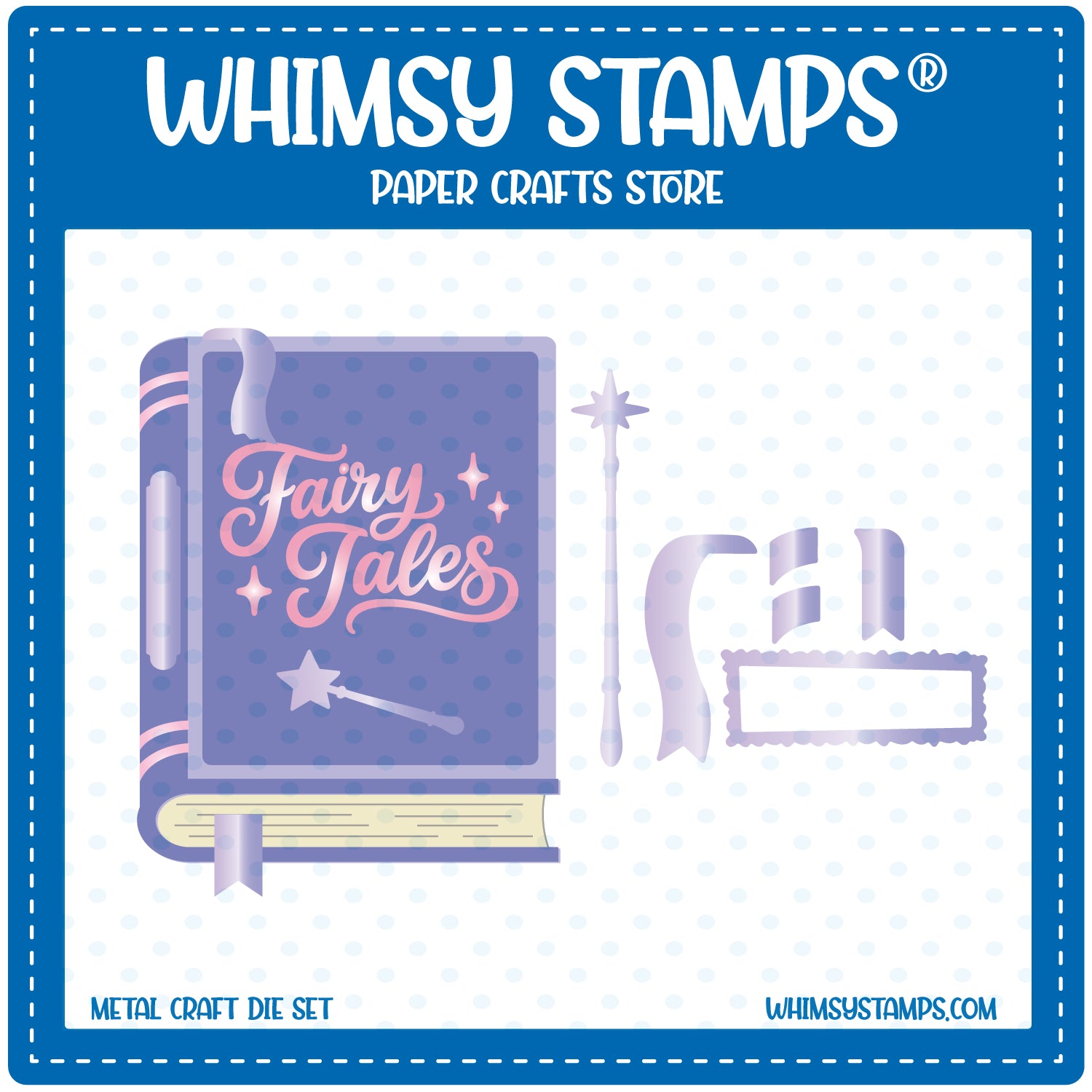 Book Die Set - Whimsy Stamps