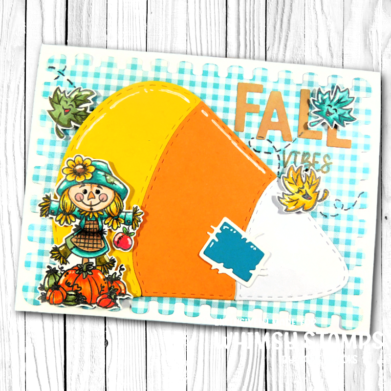 Primitive Candy Corn Die Set - Whimsy Stamps