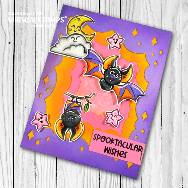 Let's Get Spooky Clear Stamps - Whimsy Stamps