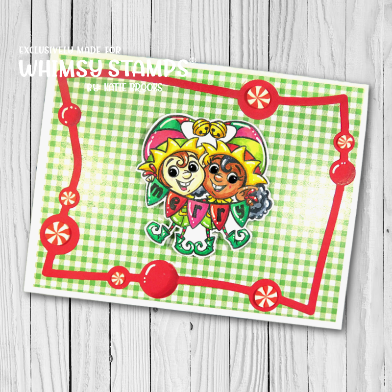 Holly Jolly Elves Clear Stamps