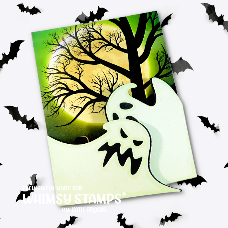 Peeking Ghosts Die Set - Whimsy Stamps